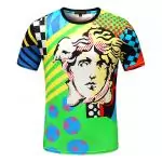 t-shirt versace pas cher cotton imprime medusa head